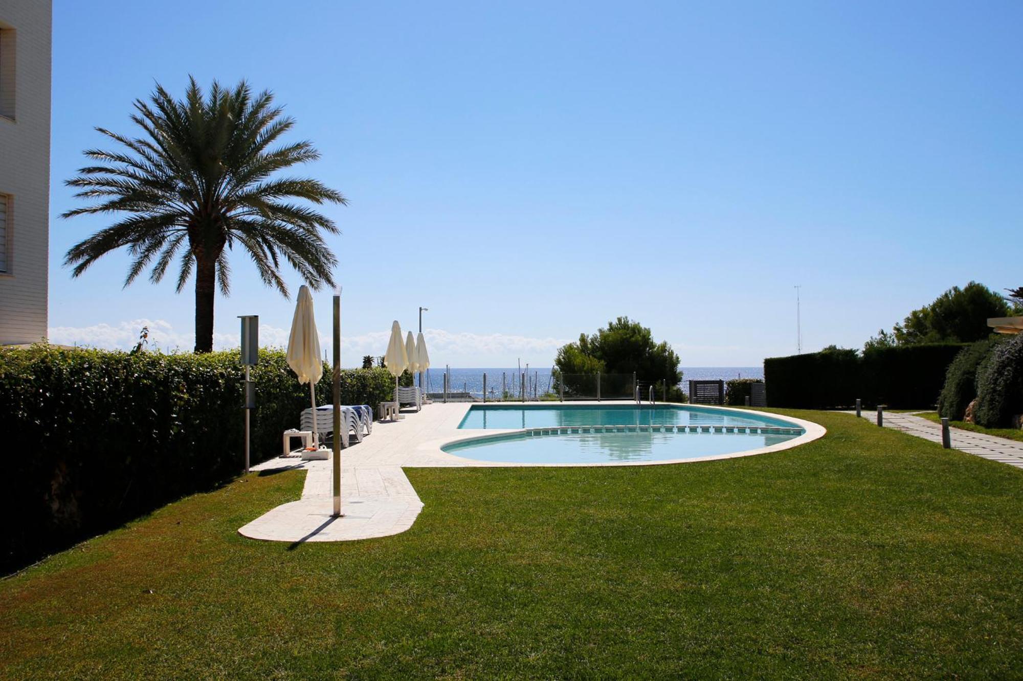 At014 A Pocos Metros De La Playa, Equipamiento Completo, Piscina Comunitaria Villa Torredembarra Exterior photo